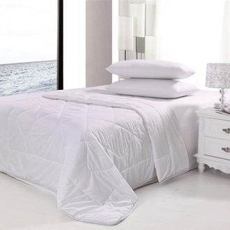 OEM 1 Couette 150x200 Cm, Ultra L&eacute;g&egrave;re, Thermor&eacute;gulatrice, Matelassage D&eacute;coratif, Toutes Saisons
