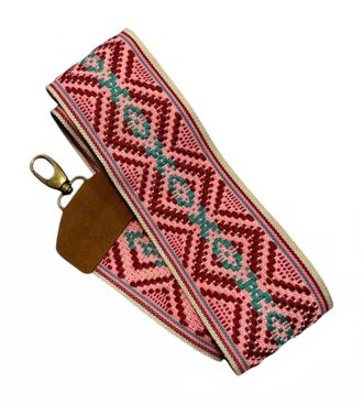 Penelope Chilvers Womens Woven Bag Strap In Pink