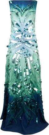 Alberta Ferretti Kleedjes, Dames, Veelkleurig, S, Maxi Jurk