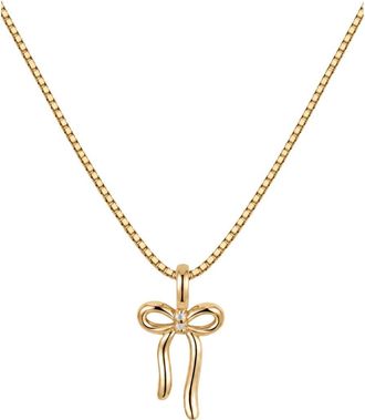 Made by Mary Coquete Box Chain Necklace in Gold Vermeil at Nordstrom