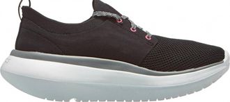Oofos Womens Oomy Stride Recovery Shoes In White Black