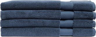 Nordstrom 4-Piece Hydrocotton Hand Towel Set in Blue Vintage at Nordstrom Rack, Size 4 Piece Set