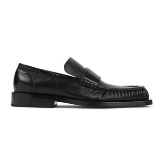 Jil Sander Loafers, male, Black, Size: 10 US Black Loafer Shoes Luxury Leather