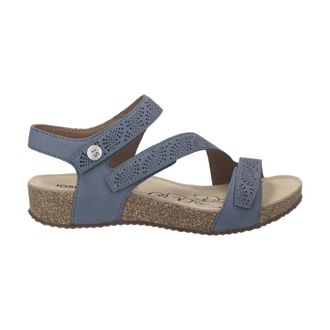 Josef Seibel Tonga 78 - Dames - Sandalen - Blauw - 40 EU - Leer - Schoenen