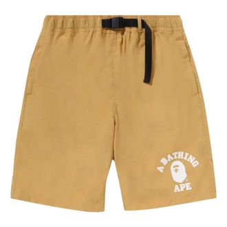 A Bathing Ape College Beach Shorts Yellow 1K30-153-005-YELLOW