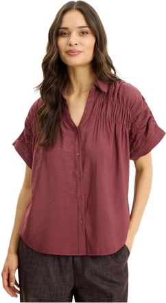 In Front Shirts - Dames - Blouses - Paars - XL - Overhemden