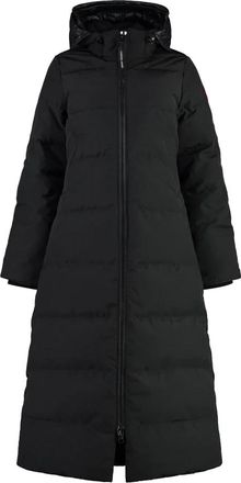 Canada Goose Lange Gewatteerde Parka - Dames - Dons jassen - Zwart - M - Jassen