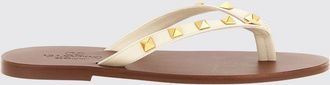 Valentino Garavani Sandali infradito bassi Rockstud in pelle con borchie