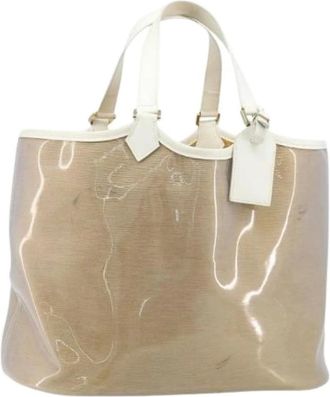 Louis Vuitton Pre-owned Tote Bags, female, White, Size: ONE SIZE Pre-owned Vintage Tote Bag