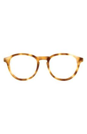 AQS Albie 50mm Round Optical Frames in Brown at Nordstrom Rack