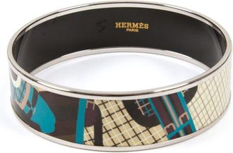 Hermès Bracciale rigido LInstruction du Roy anni 2000 - Argento