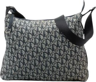 Dior Pre-owned Cross Body Bags, female, Blue, Size: ONE SIZE Pre-owned Vintage Crossbody Bag