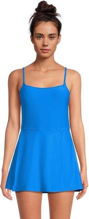 Sunsets Naomi Swim Dress Womens Swimsuits One Piece Electric Blue : MD (29 Waist), Nylon/Spandex