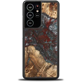 OEM Funda Bewood Unique Para Samsung Galaxy S21 Ultra - Planetas - Plut&oacute;n