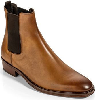 To Boot New York Mens Erikson Calf Leather Chelsea Boot In Burnished Tan