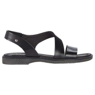 Pikolinos Moraira Leather Womens Slingbacks Sandals - Black - Size:UK 6-6.5