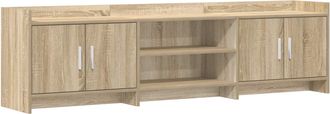 vidaXL Mueble De Tv 168 X 33 X 47 Cm Roble Sonoma Madera De Ingenier&iacute;a Vidaxl