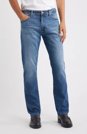 AG - Adriano Goldschmied Everett Slim Straight Leg Jeans in Grove at Nordstrom, Size 33 X 32