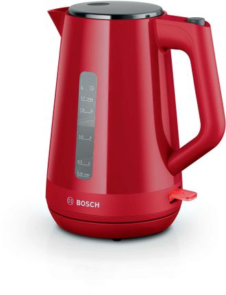 Bosch Hervidor El&eacute;ctrico 1,7l 2400w Rojo. - Twk1m124