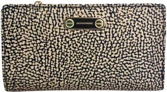 Borbonese B-Club P.Foglio Medium - Dames - Portefeuilles - Beige - ONE Size - Accessoires