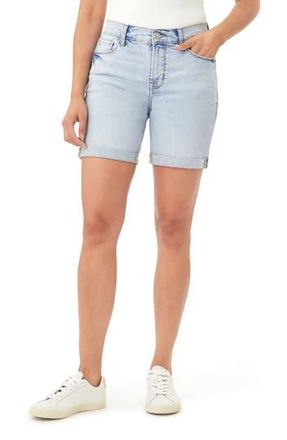 Kensie 7 Double Roll Cuff Shorts in Camden at Nordstrom Rack, Size 12