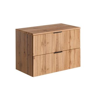Petits Meubles Mueble bajo lavabo 80cm encimera tableros de melamina y mdf madera