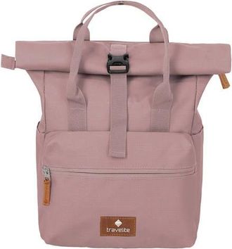 Travelite rugzak Basics Rollup oudroze