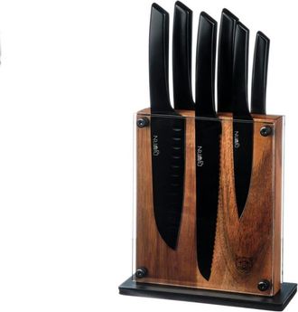 Bj&ouml;rn Borg Bloque de cuchillos de cocina JENSEN RAUMA - 7 Piezas