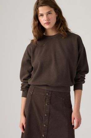 Levi's Vintage Boxy Sweatshirt - Mujer - L - Brown / Garment Dye Java