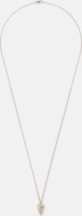 Persée Persée Collana Heart Locket in oro 9kt con diamanti