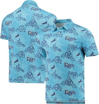 Reyn Spooner Mens Reyn Spooner Light Blue Tampa Bay Rays Performance Polo at Nordstrom, Size Small