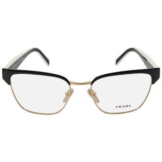 Prada Demo Irregular Ladies Eyeglasses PR 65YV 18A1O1 53