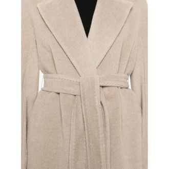 Max Mara Belted Notch-lapels Coat