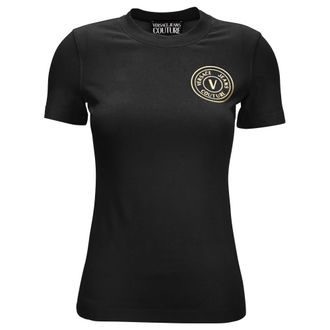 Versace Mujer, Camisetas, Negro, Talla: XS
