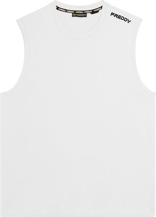 Freddy T-shirt senza maniche in jersey di cotone