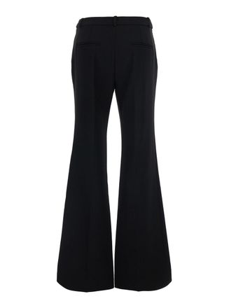 BA&SH High-Waist Straight-Leg Trousers - Black