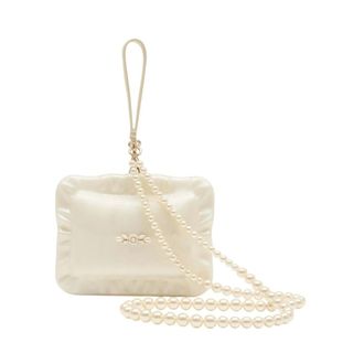 Simone Rocha Pearl Crossbody Pillowcase Bag - female - Simone Rocha - Clutches - Beige - ONE SIZE - Bags