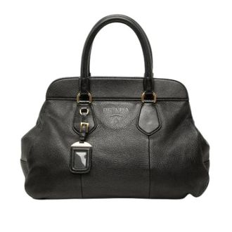 Prada Pre-owned Vintage Handbag - Dames - Pre-owned - Zwart - Maat: ONE Size Leer