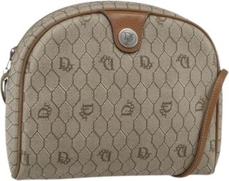 Dior Pre-owned Cross Body Bags, female, Beige, Size: ONE SIZE Pre-owned Vintage Shoulder Bag