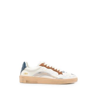 Dsquared2 Distressed Panelled Sneakers