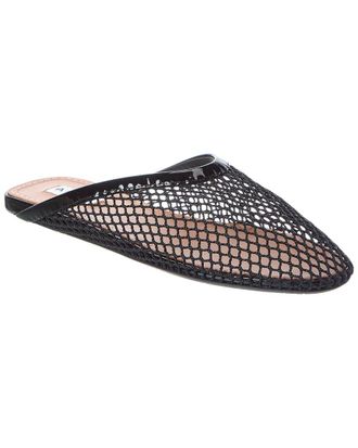 Alaia Alaia Fishnet Mesh & Patent Mule