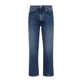 Toteme Cropped Straight-leg Jeans