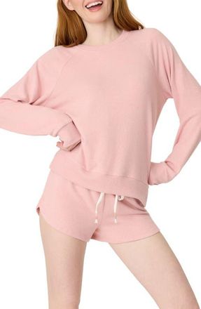 PJ Salvage Sunshine Mind Pajama Shorts in Rosewood at Nordstrom, Size X-Small