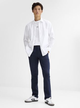 BOSS Mens Minimalist stretch chinos Slim fit