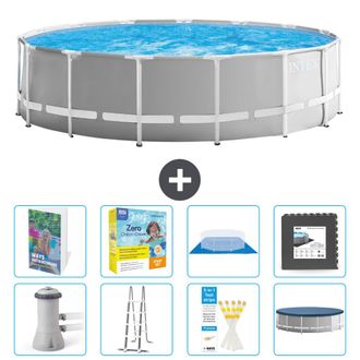 Intex Piscina Prism Frame Redonda - 457x122 Cm - 9-piezas S607