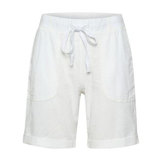 Kaffe Shorts Casual con Coulisse in Gesso - - Shorts - Donna - Bianco - M