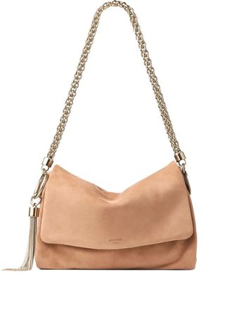 Jimmy Choo London Callie shoulder bag - Neutrals
