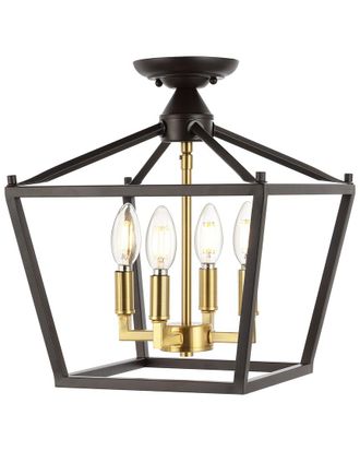 Jonathan Y Designs Jonathan Y Plains Semi Flush Mount