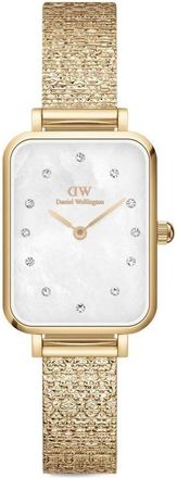 Daniel Wellington Pressed Studio Lumine 26mm - women - stainless steel/Crystal - One Size - White