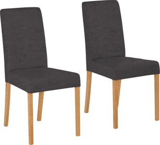 HOME AFFAIRE 4-Fussstuhl »Bologna« (Set) 2 Stk.Gestell aus Massivholz